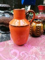 Vase retro, Orange, ca 20 cm Bayern - Mönchberg Vorschau