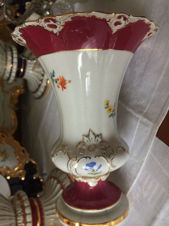Meissen Porzellan Vase in Essen