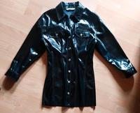 ZARA Kleid Jeanskleid-Schnitt Größe S schwarz Lack PVC Vinyl Dresden - Äußere Neustadt Vorschau