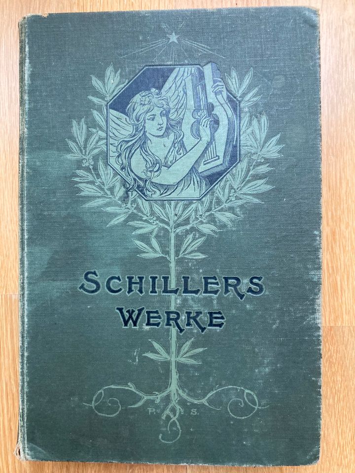 Schillers Werke circa 1900 in Fürth