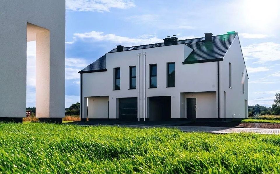 Polen | NEUBAU Doppelhaushälfte westlich von Stettin - Haus E1 - FERTIGES PROJEKT in Hamburg