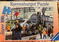 Puzzle Ravensburger Super 100 Bahnhof Thüringen - Bucha Vorschau