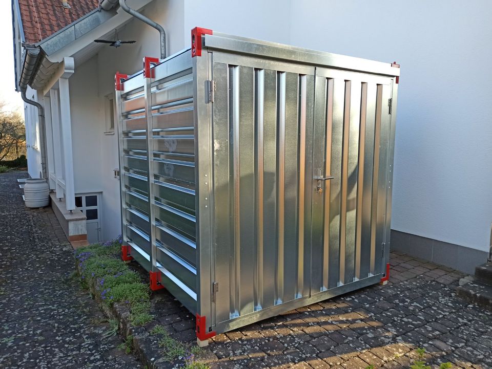 MIETEN: 2,2m Baucontainer / Materialcontainer / Garage leihen in Bad Königshofen