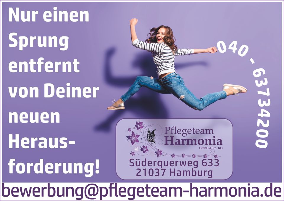 Wir suchen GPA, MFA, Altenpflegehelfer (w/m/d) in Hamburg