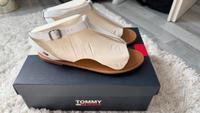 Tommy Hilfiger, Flip Flops, Leder, Gr. 39, weiß, Neu Bremen - Schwachhausen Vorschau