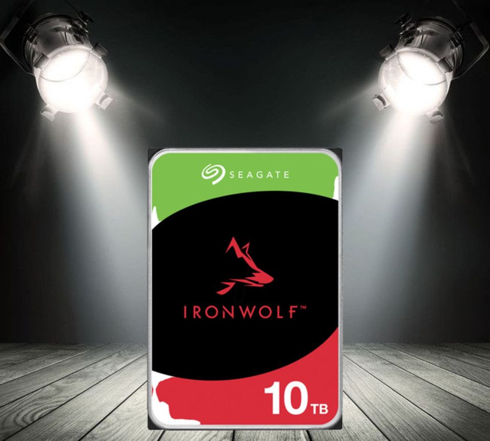 Seagate IronWolf™ 10TB Interne Festplatte 8.9cm (3.5 Zoll) NEU ! in Herborn
