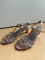 Sandalen Größe 36 Tamaris mit Absatz rose gold Riemen Sandalette Bayern - Augsburg Vorschau