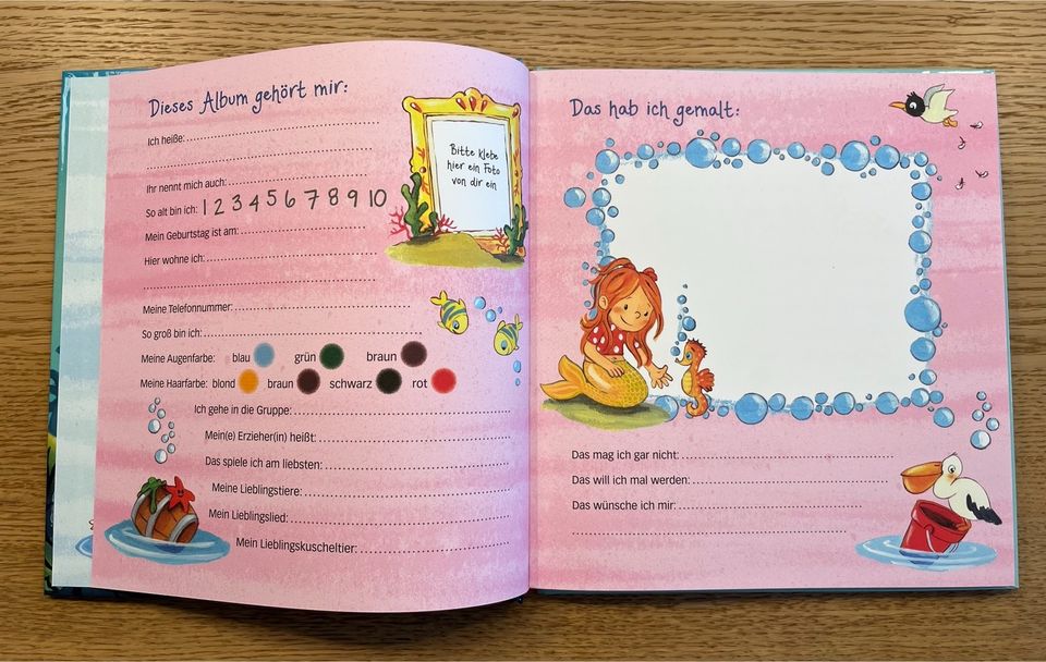 Freundebuch - Kindergarten Meerjungfrau in Herzebrock-Clarholz