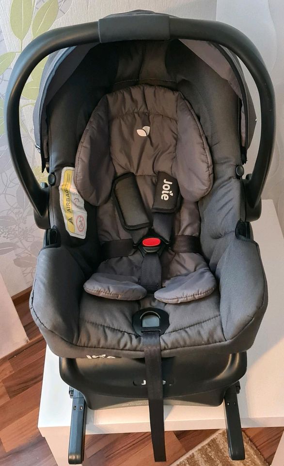 Babyschalle Babysitz Maxi Cosi Joie I-Gemm mit isofix Station in Spelle