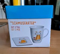 Tasse+Untersetzer, Schmusekater, 2 tlg, Neu Bayern - Bodenwöhr Vorschau