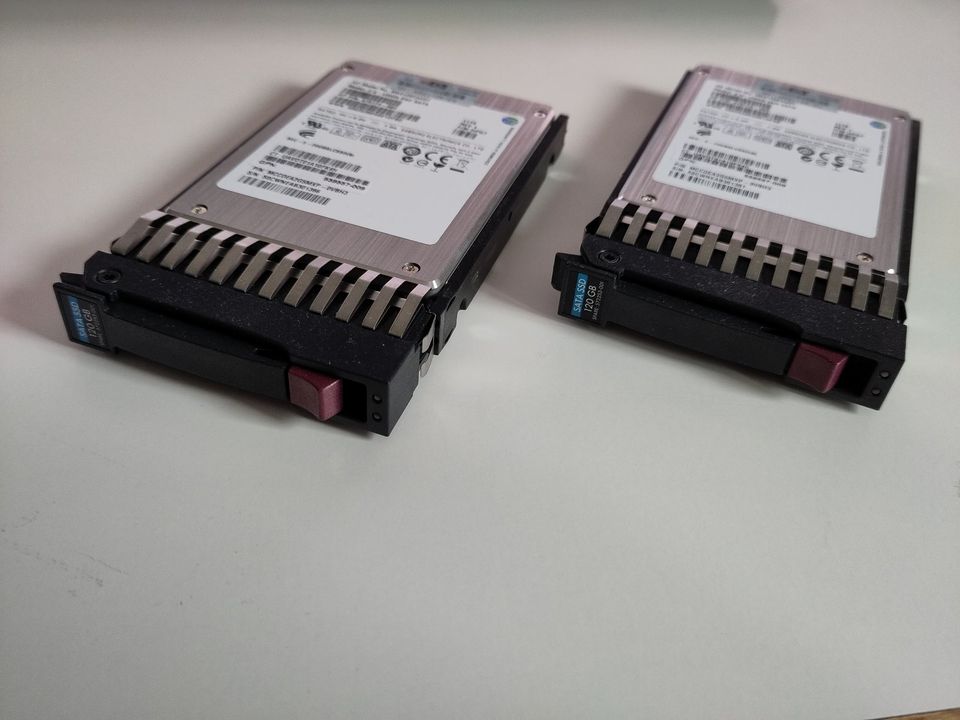 HP MK0120EAVDT 120GB SSD SATA 2,5" Festplatten Set in Darmstadt