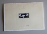 Pressebroschüre Maserati L’Eleganza Sportiva München - Thalk.Obersendl.-Forsten-Fürstenr.-Solln Vorschau