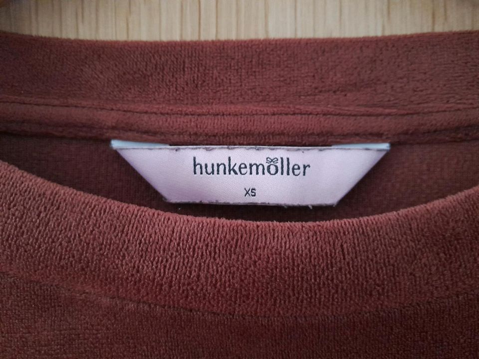 Hunkemöller Samt Pyjama Anzug Pullover Hose XS (wie S) in Berlin