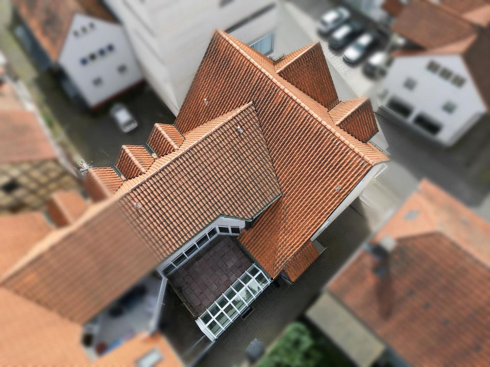 Moderne Gewerbefläche in der Kirchhainer Innenstadt mit Dachterrasse in Kirchhain