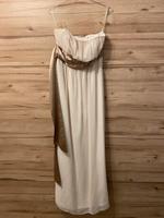 Abendkleid Zero trägerlos beige Anlass, Abiball.. Hessen - Groß-Gerau Vorschau