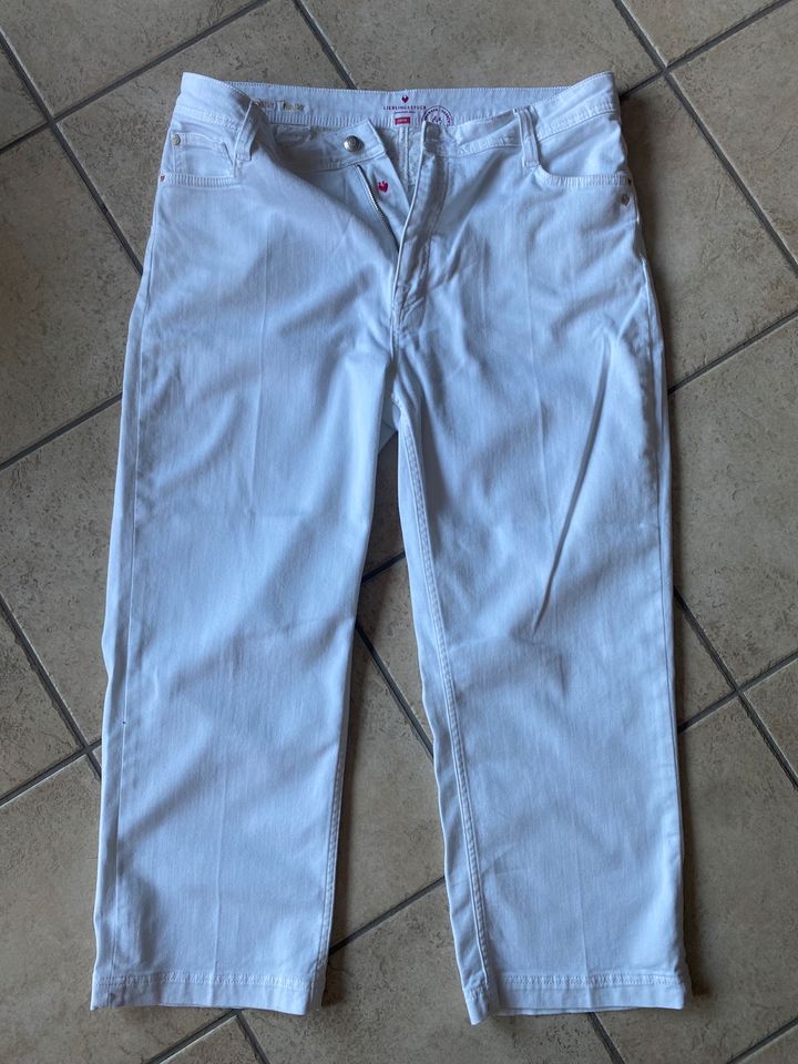 Lieblingsstück Jeans weiß w33 Cropped in Neukirchen-Vluyn