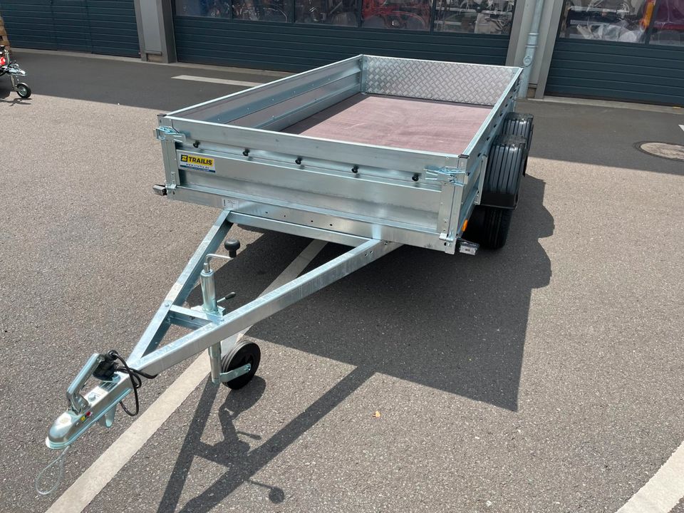 Tandem Anhänger Trailer 300x150x35 cm / TRAILIS 750 kg Tieflader in Weilerswist