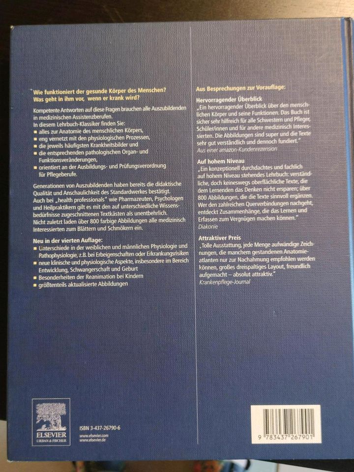 Buch Mensch, Körper, Krankheit - Anatomie, Physiologie, Krankheit in Queidersbach