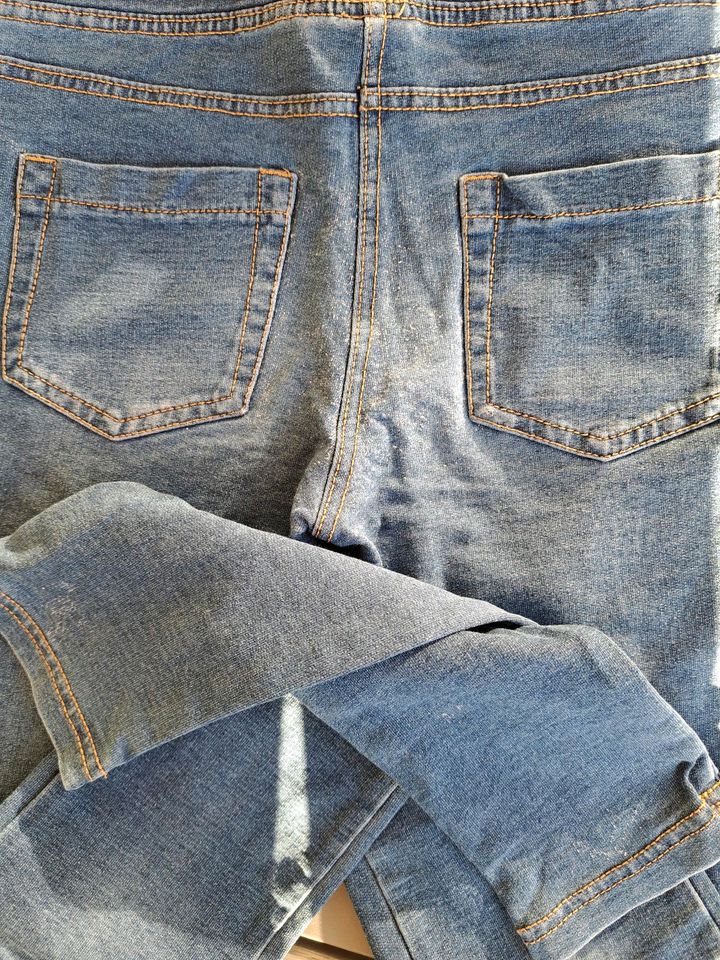 H&m mädchen shirt pulli jeans stretch jeggings set  146 in Schönwalde-Glien