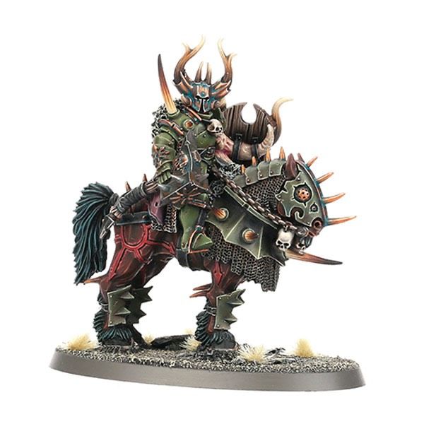 Warhammer Chaos Lord on Daemonic Mount Old World Fantasy 9th Age in Berlin