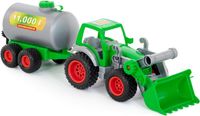 Polesie Spielzeug Traktor mit Frontlader und Tanker Hannover - Misburg-Anderten Vorschau