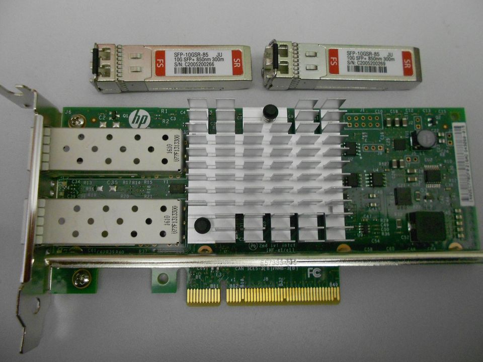 HP 560SFP+ - Server Ethernet Adapter 10Gb 2 Port 669279-001 +GBIC in Regensburg