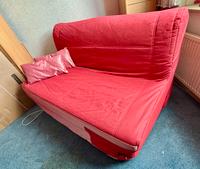 Ikea LYCKSELE 2er Bettsofa Schlafcouch+Topper Bayern - Erlangen Vorschau