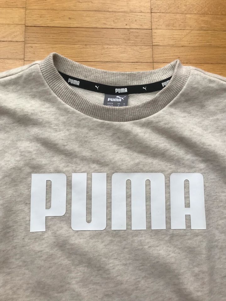 PUMA Pullover Sweater Gr. XS / Gr. 34 (beige weiß) in Hamburg