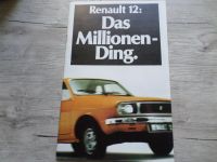 Original Heft Broschüre Auto Renault 12 Oldtimer 1977 Hamburg - Bergedorf Vorschau