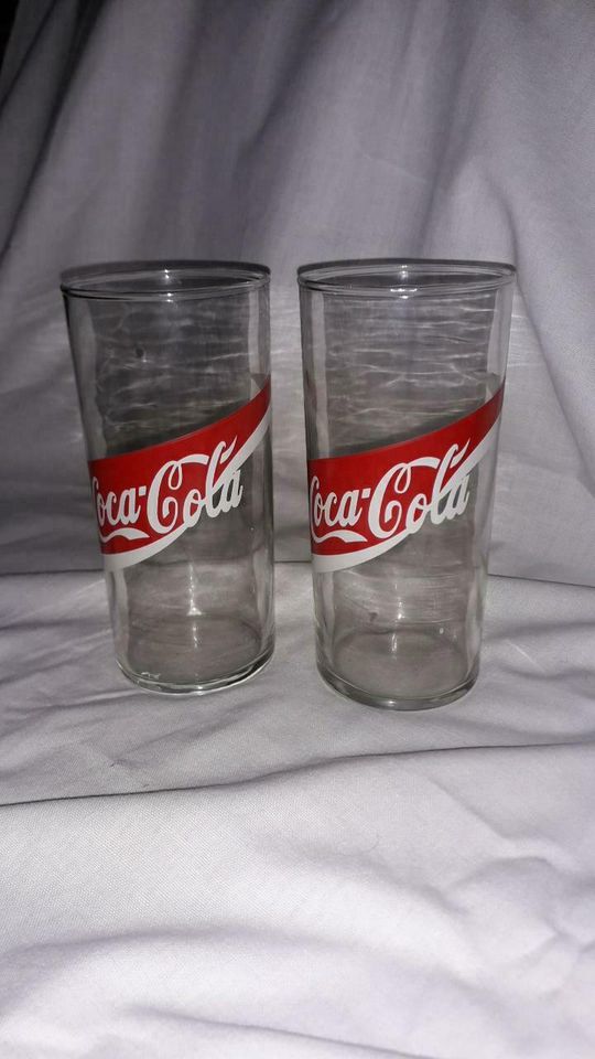 Coca-Cola-Gläser in Beelitz