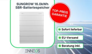 Sungrow 16 KWh Solar-Batteriespeicher SBR160 LFP