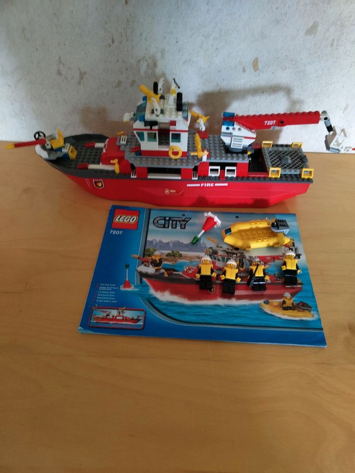 Lego City 7207 Feuerwehrboot in Troisdorf