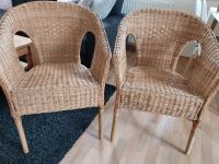 2 Korbstühle IKEA (H80xB60xT60) wie NEU Nordrhein-Westfalen - Emsdetten Vorschau