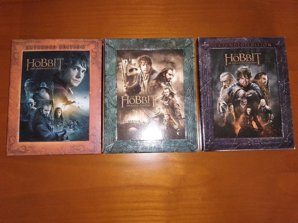 Der Hobbit, Trilogie, Extended Edition, blu ray in Duisburg