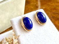 Ohrstecker 333 Gold Lapislazuli 1960er Antik Vintage Oval Blau Rheinland-Pfalz - Mainz Vorschau