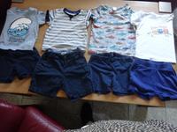 4x Set T-Shirt mit Shorts,Bermuda ,kurzer Hose Gr.86 Baden-Württemberg - Trochtelfingen Vorschau