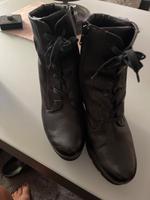 Paul Green Stiefelette Gr.38 schwarz Leder Bayern - Erlangen Vorschau