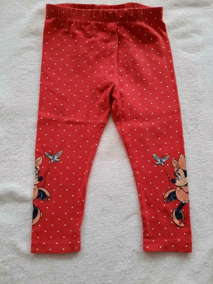 Minnie Maus Leggins 86 wie NEU!!! in Rohrbach