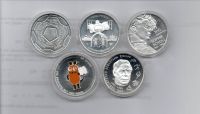 20-Euro Silbermünzen Deutschland Gesamtausgabe 2021 Baden-Württemberg - Ladenburg Vorschau