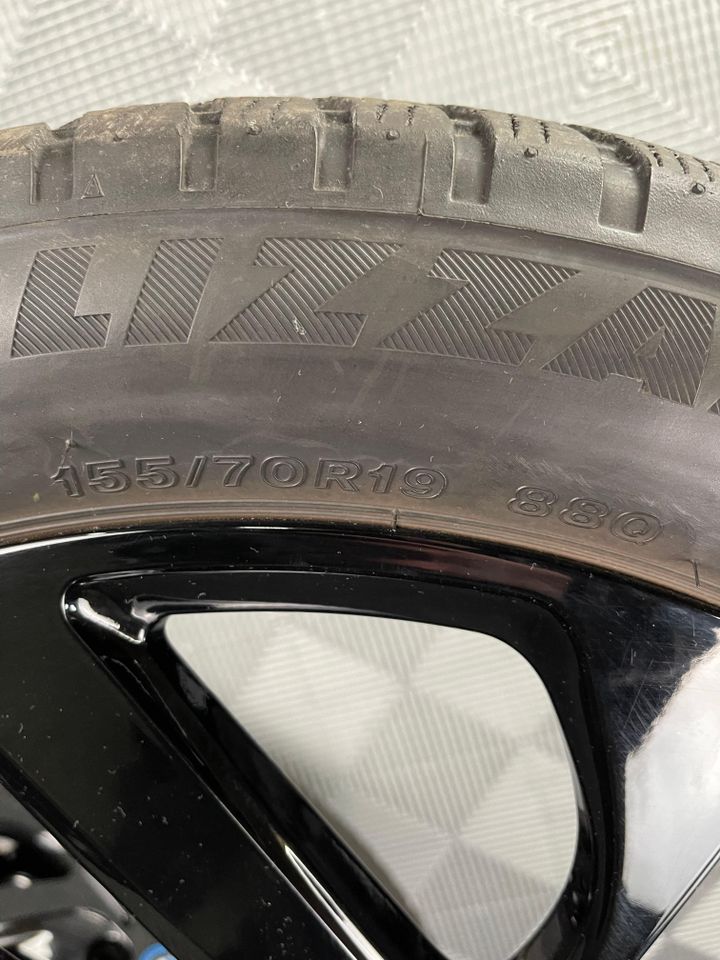 Original BMW i3 i3s I01 Winterräder 155/70 R19 Winterreifen #1H3E in Bünde