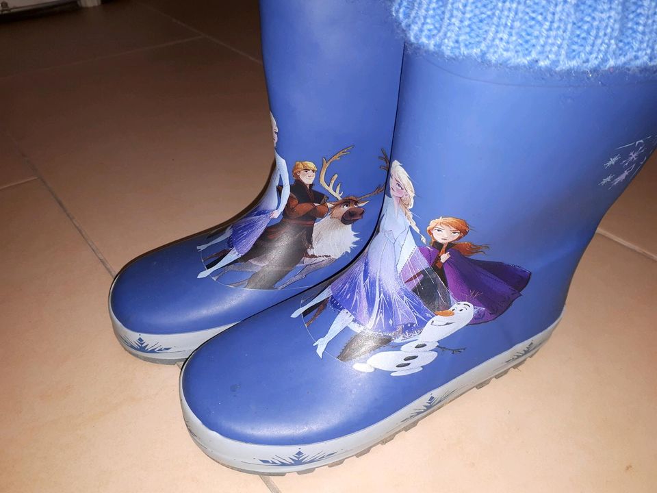 Anna & Elsa Regenstiefel gr.31 in Niestetal