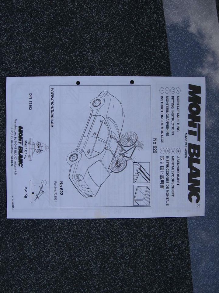 Fahrrad Dachträger + Grundträger f. 3 Räder komplett in Jena