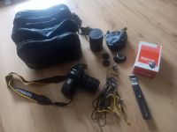 Canon T70 Analogkamera Kamera Fotoapparat Zubehör Tasche Nordrhein-Westfalen - Stolberg (Rhld) Vorschau