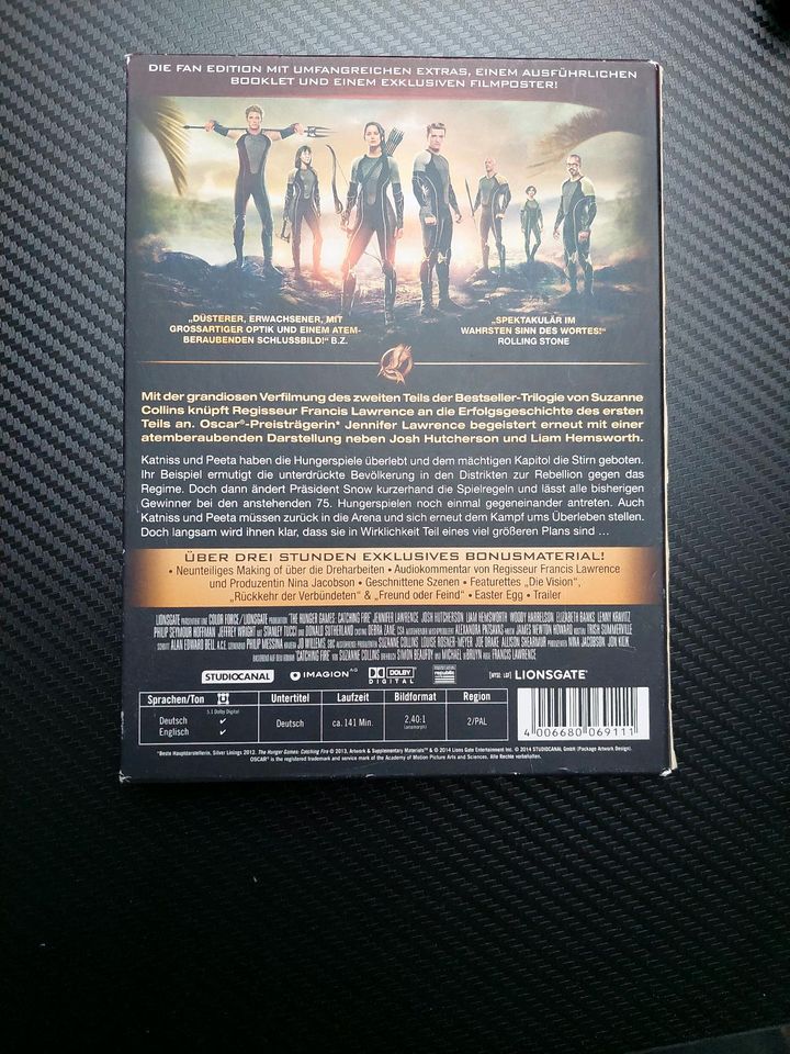 Die Tribute von Panem - Catching Fire - DVD in Weddingstedt