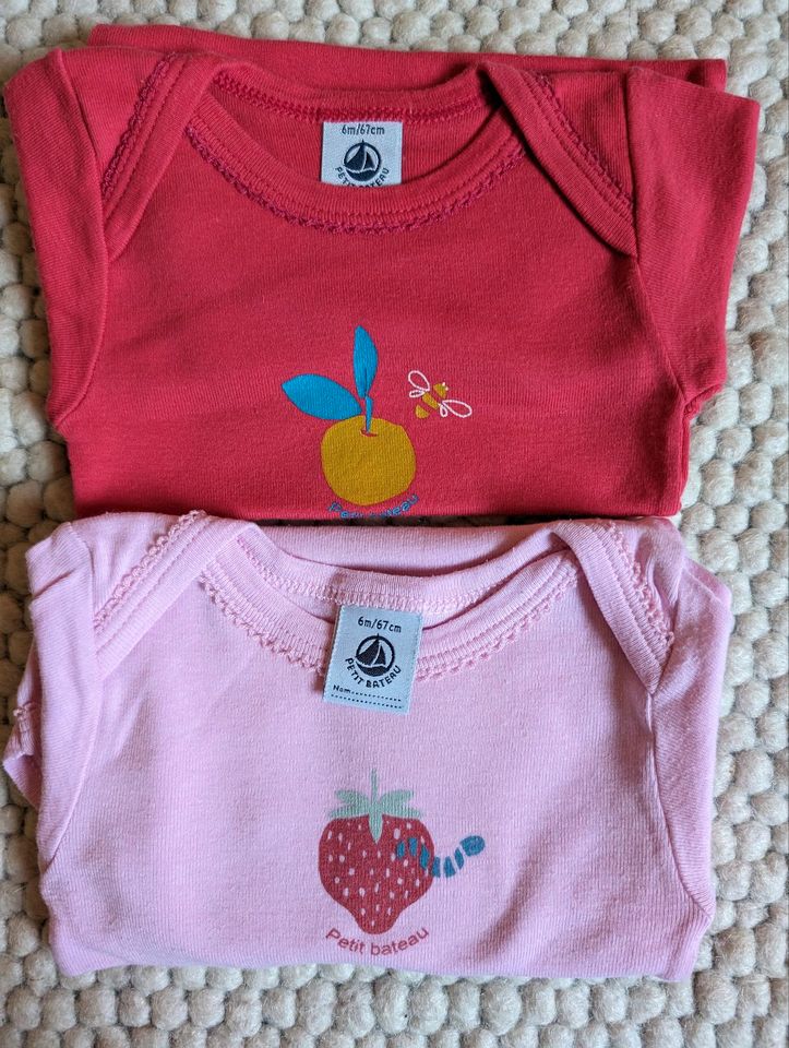 Petit Bateau Set 2 Bodies Body Langarm - 6 m 67 cm in Mainz