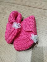 Baby Stoffschuhen Gr 0-6 Monate NEU Handarbeit Socken Mädchen Bayern - Lohr (Main) Vorschau
