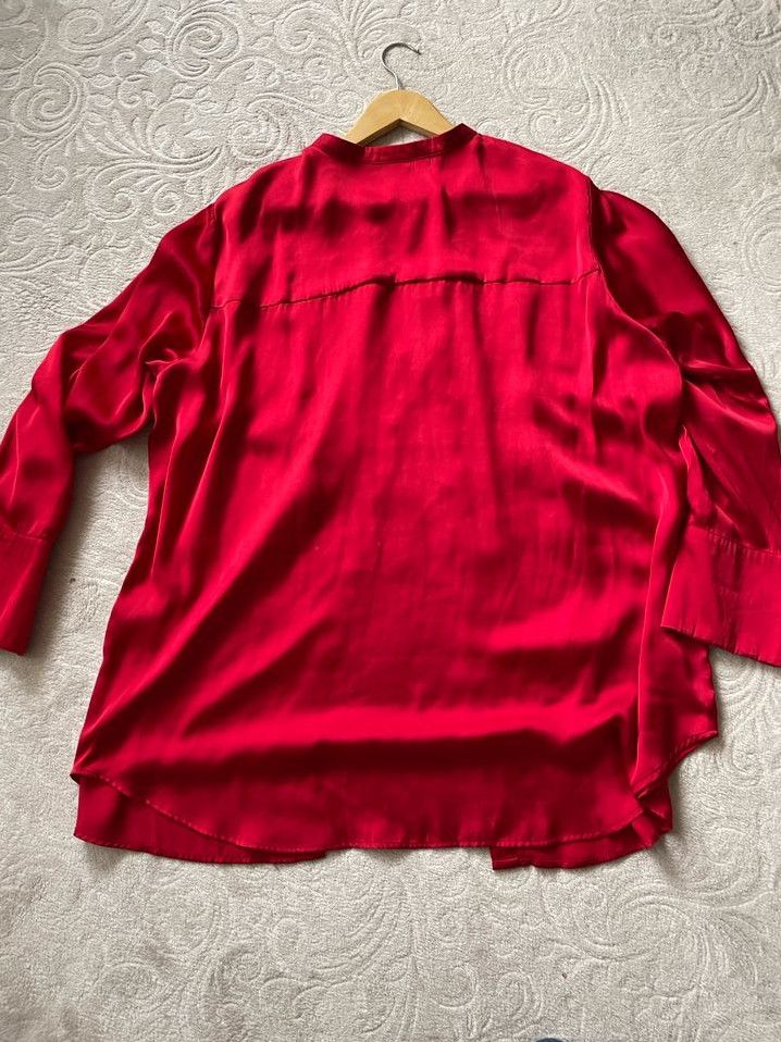 Bluse Longbluse rot gr 52 Tunika, bonprix, neu in Hamburg