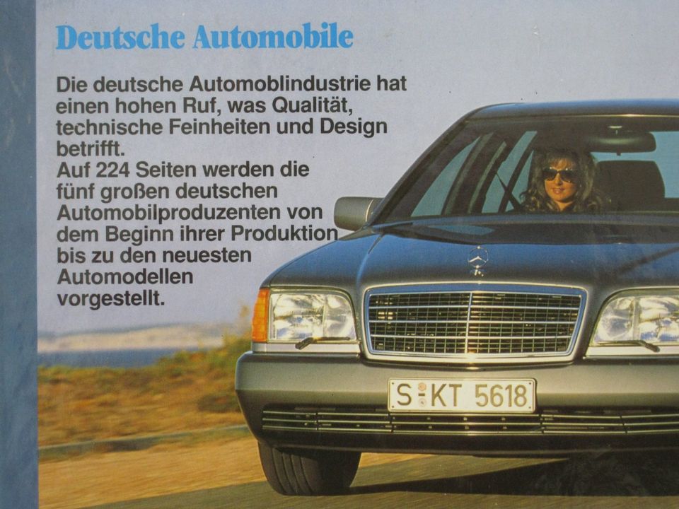 Deutsche Automobile Geschichte Schönheit Technik Autobuch in Klein Rönnau