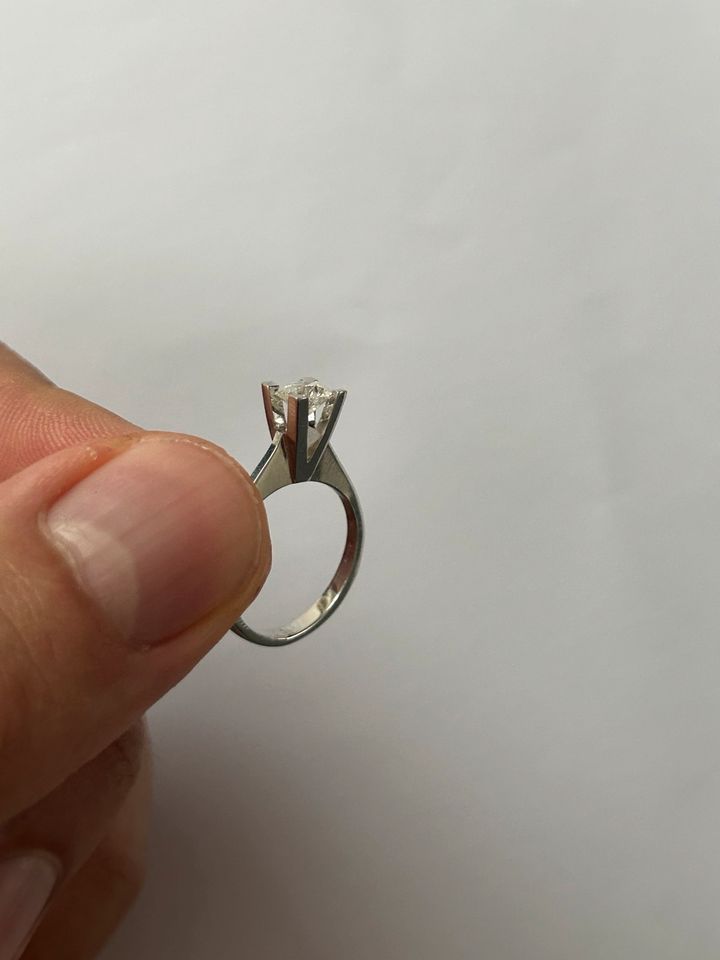 Verlobungsring Ring 0.5c Diamant Diamond Engangement Antragsring in Uetersen