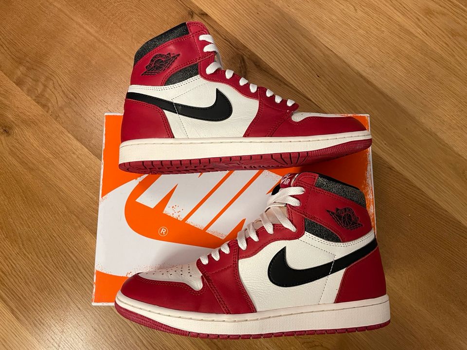 Nike Jordan 1 High/Low Chicago, Off White, Lost And Found, Travis in Düsseldorf